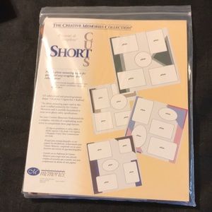 Creative memories shortcuts precut mounting paper